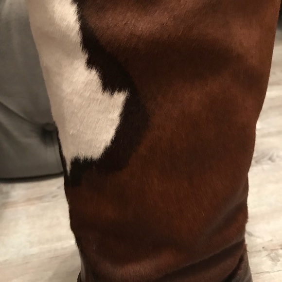 Frye extremely rare calf hair boots size 9 - Picture 7 of 8